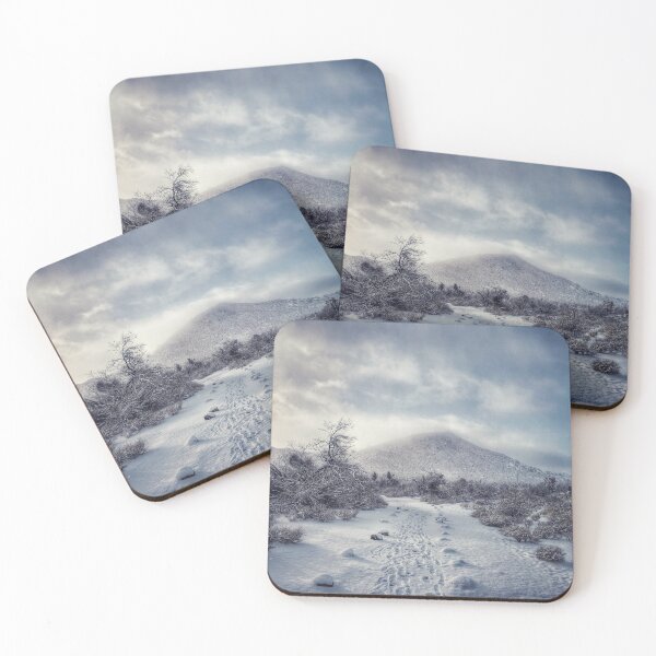 Item preview, Snowy Path in Joshua Tree designed and sold by Kylejmcdonough.
