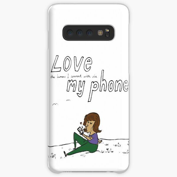 I love my phone Samsung Galaxy Snap Case