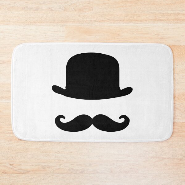Item preview, Mustache and bowler hat designed and sold by fourretout.