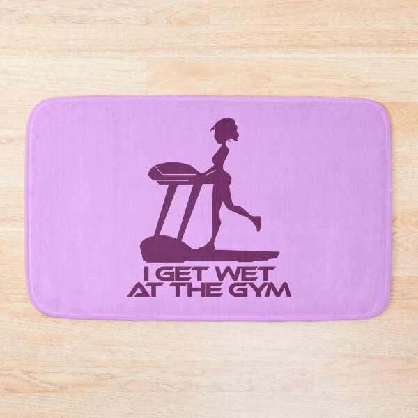 Item preview, I Get Wet At The Gym - Fitness Gift for Girls designed and sold by IslandLakeTree.