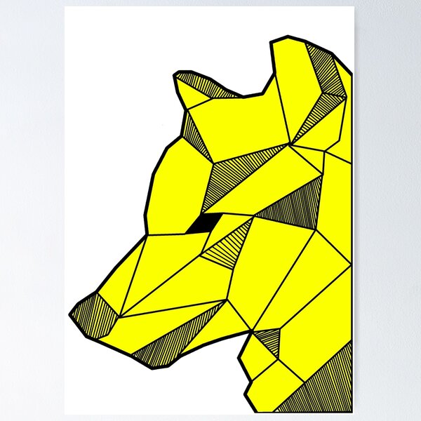 Item preview, Yellow Wolf designed and sold by CouzDesigns.