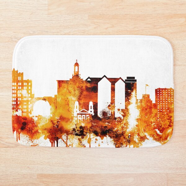 Item preview, San Jose California Red Yellow Skyline designed and sold by DimDom.
