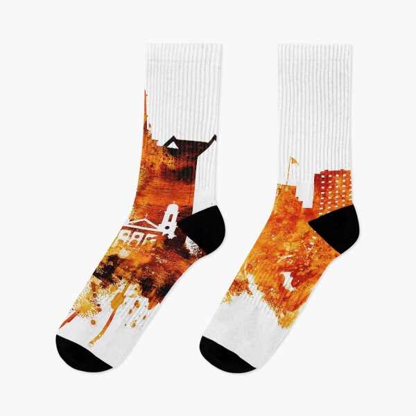 Item preview, San Jose California Red Yellow Skyline designed and sold by DimDom.