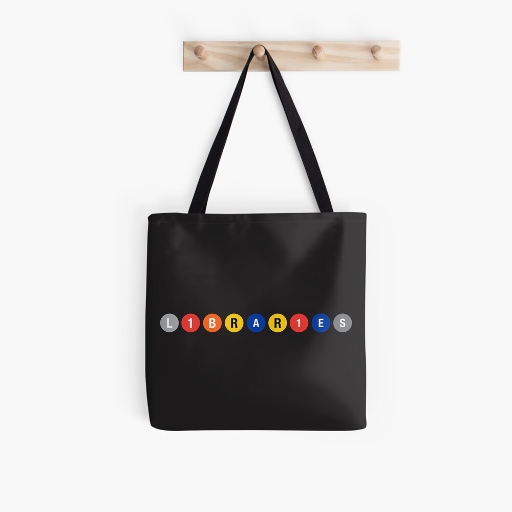 All Aboard the Library Train! Tote Bag