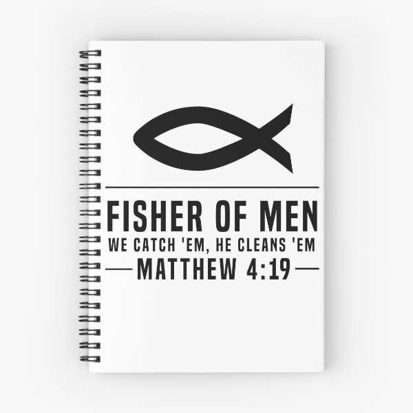 Item preview, Fisher of Men Jesus Christian Bible designed and sold by ChuckleStation.