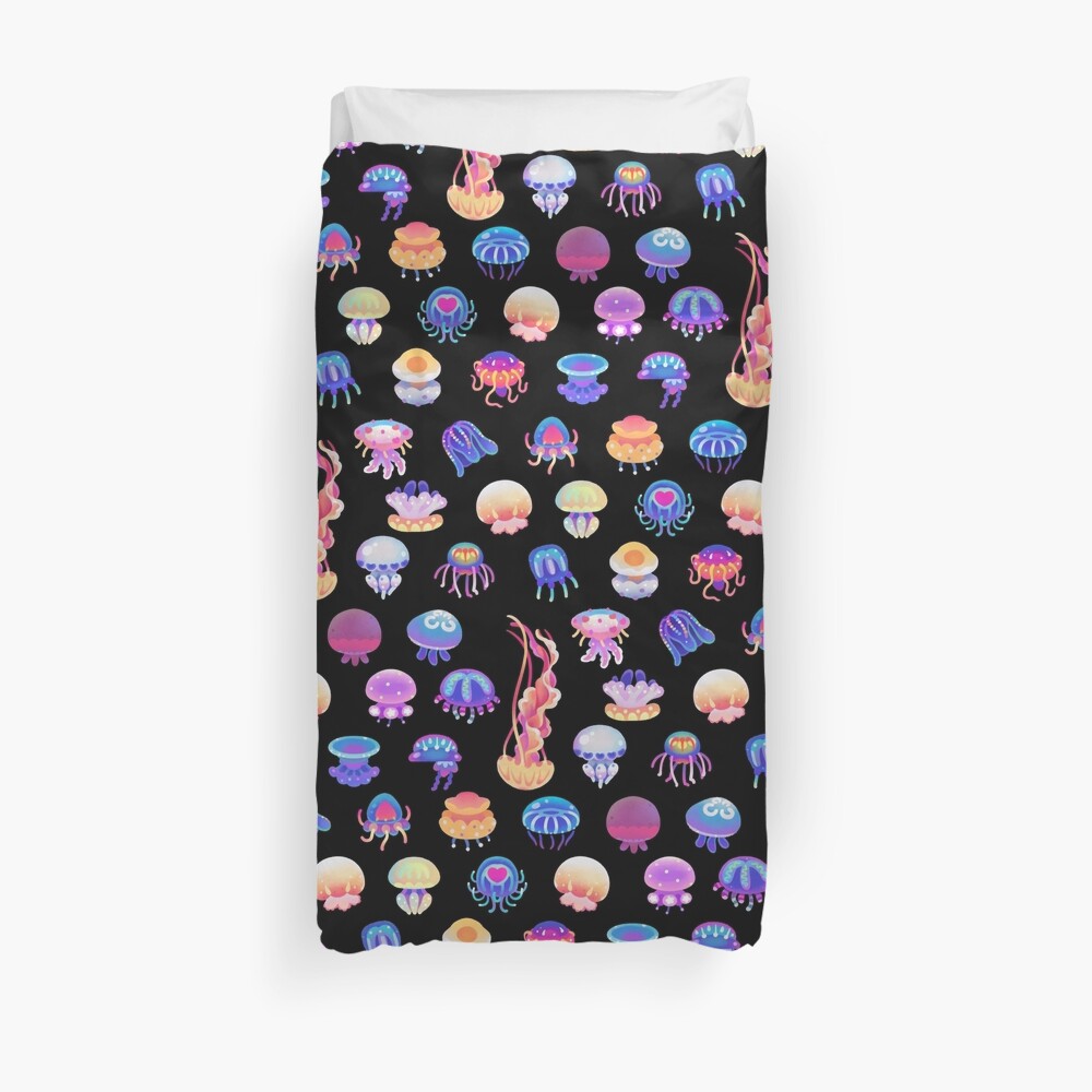 Jellyfish Day Duvet Cover
