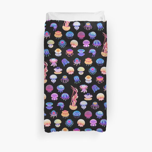 Jellyfish Day Duvet Cover