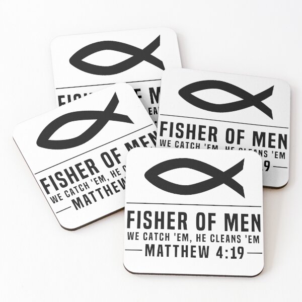 Item preview, Fisher of Men Jesus Christian Bible designed and sold by ChuckleStation.
