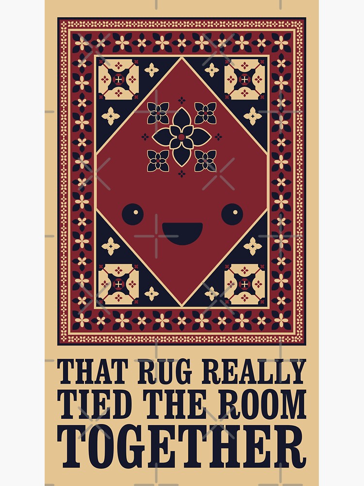 The Big Lebowski - Rug - That Rug Really Tied The Room Together by MovieCuties
