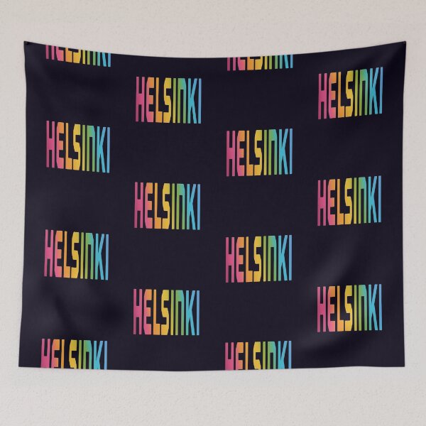 Artikelvorschau, Helsinki Finnland - Regenbogen entworfen und verkauft von madtoyman.