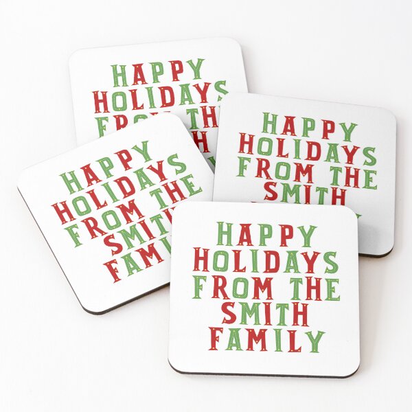 Item preview, Happy holidays from the Smith family designed and sold by Urosek.