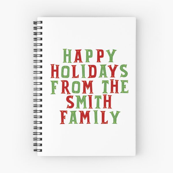 Item preview, Happy holidays from the Smith family designed and sold by Urosek.