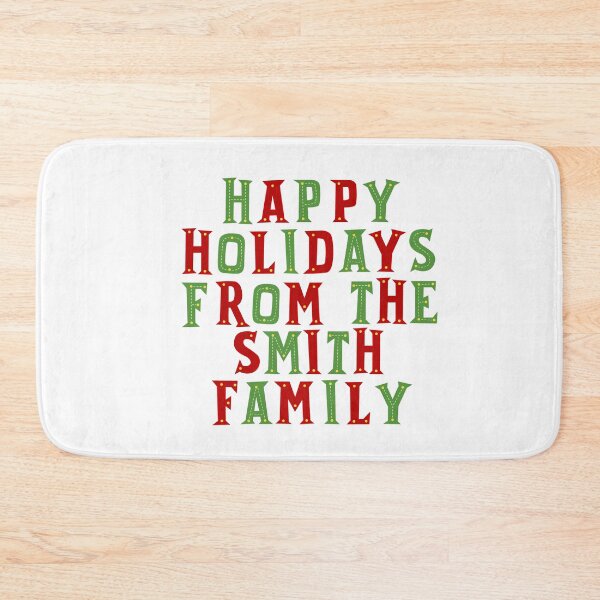 Item preview, Happy holidays from the Smith family designed and sold by Urosek.