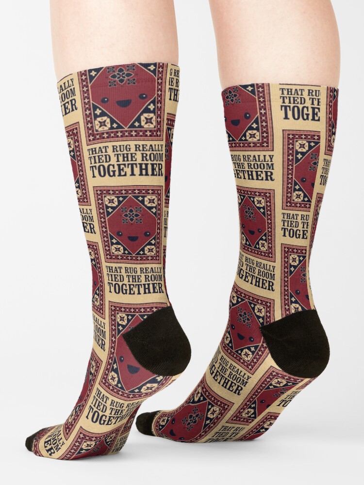 Alternate view of The Big Lebowski - Rug - That Rug Really Tied The Room Together Socks