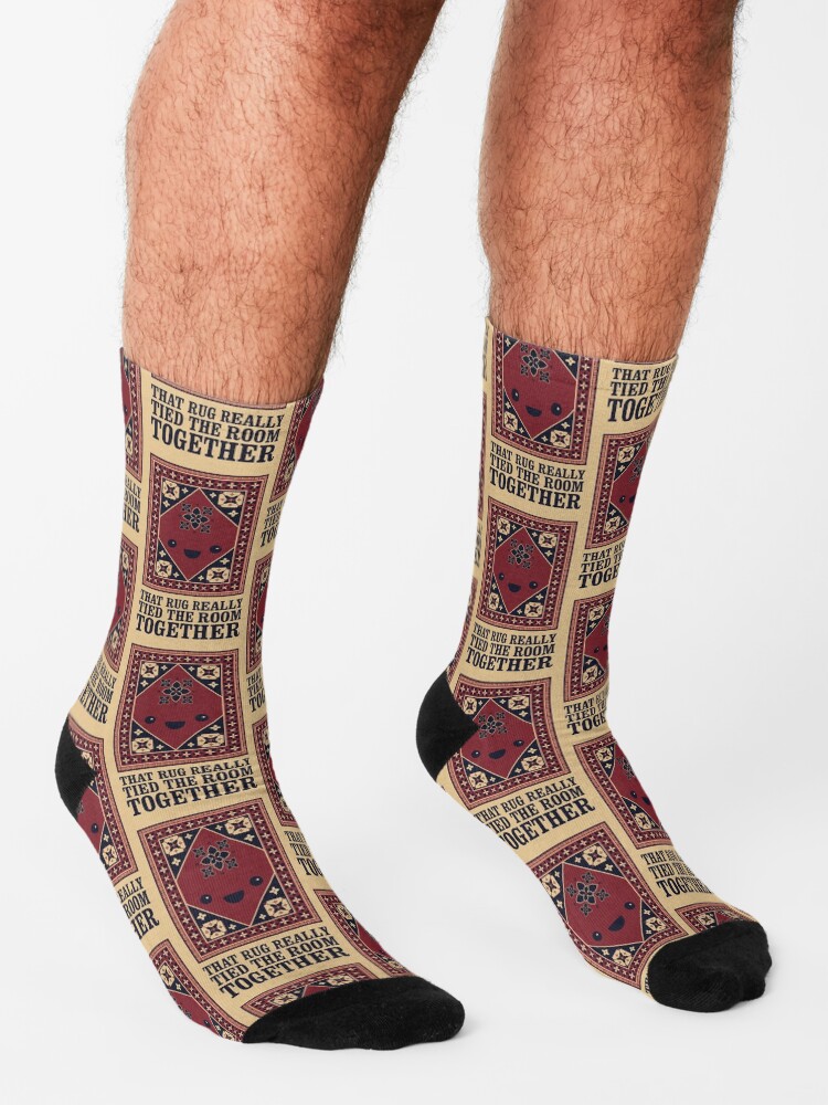 Alternate view of The Big Lebowski - Rug - That Rug Really Tied The Room Together Socks