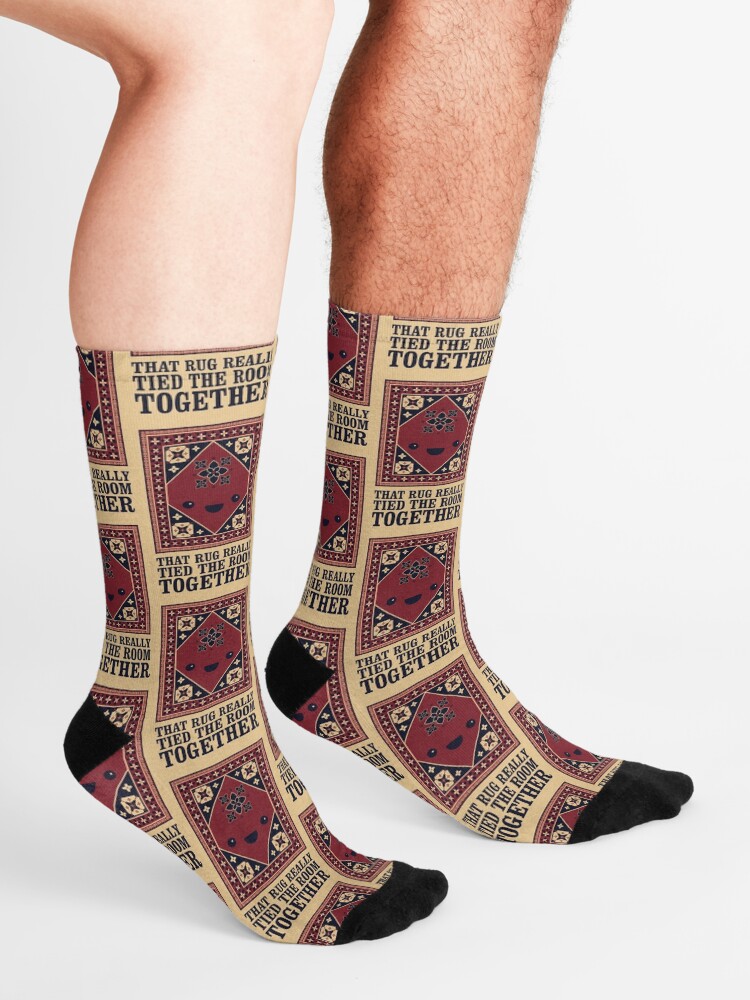 Alternate view of The Big Lebowski - Rug - That Rug Really Tied The Room Together Socks