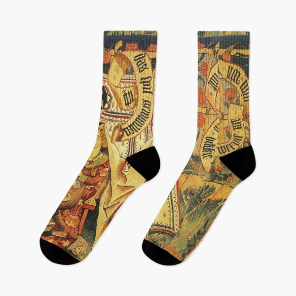 Item preview, MEDIEVAL CARD GAMES  Antique Tapestry designed and sold by BulganLumini.