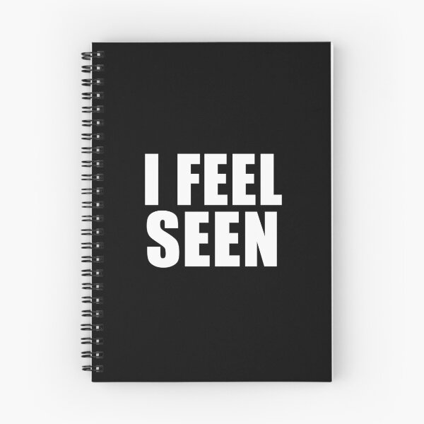 Item preview, I Feel Seen (Black) designed and sold by quoteedesigns.