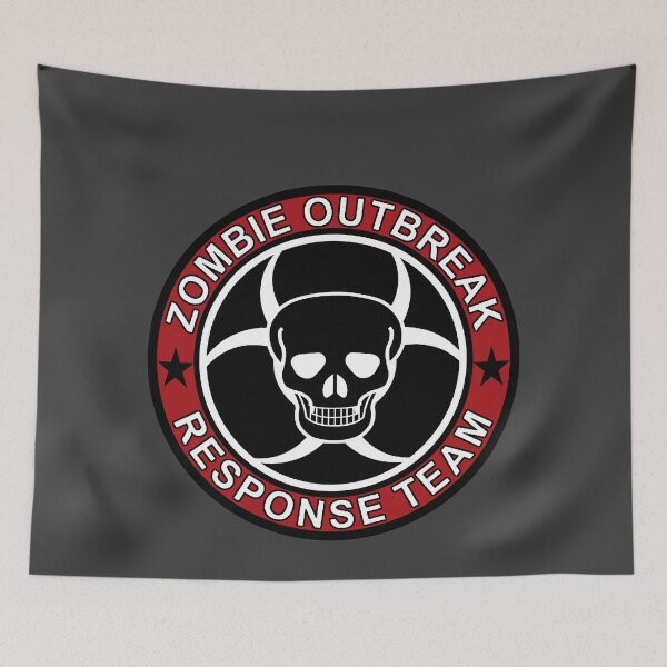 Item preview, ZoMBie OuTbreAK ReSpoNSe TEaM SkULL designed and sold by Spoof-Tastic.