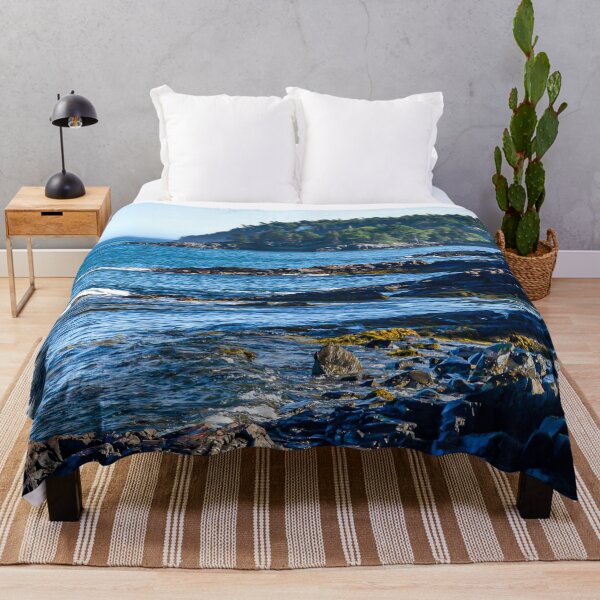 Item preview, Costal Vibes // Northeastern Maine Rocks and Ocean Photograph designed and sold by catbyrdcolorado.