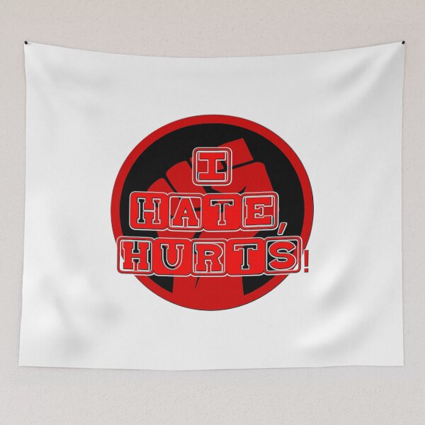 Item preview, I Hate, Hurts! - Fist. designed and sold by OriginalDP.