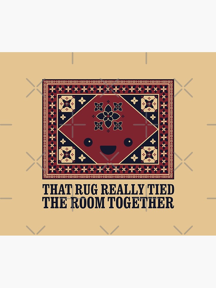 The Big Lebowski - Rug - That Rug Really Tied The Room Together by MovieCuties