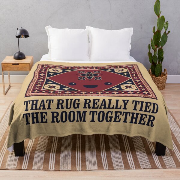 The Big Lebowski - Rug - That Rug Really Tied The Room Together Throw Blanket