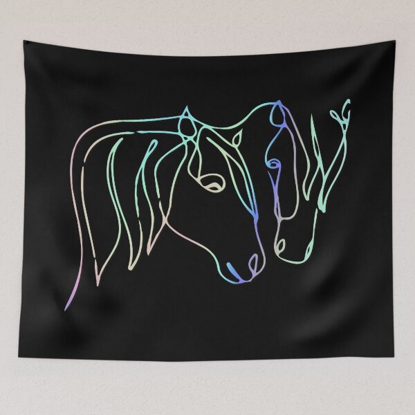 Item preview, Horses (rainbow) designed and sold by didijuca.