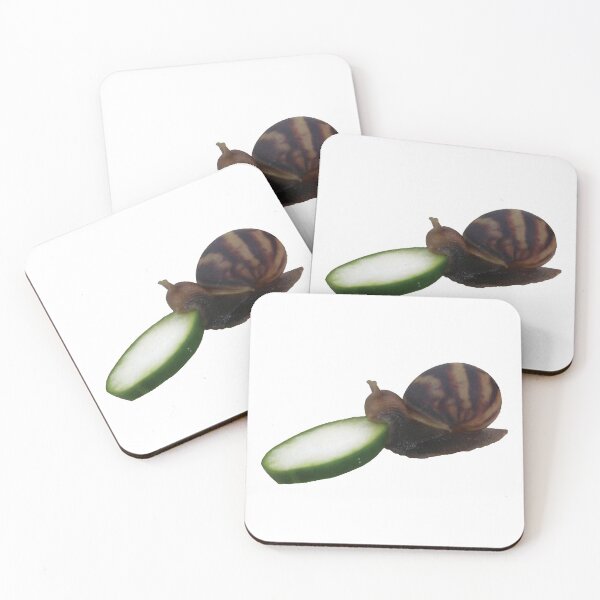 Item preview, Snail Munchin' on a cucumber designed and sold by LilSneeze.