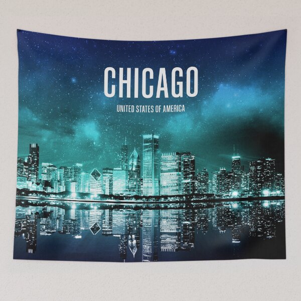 Item preview, Chicago - USA designed and sold by HomeLivingCo.