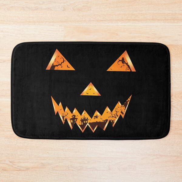 Item preview, Scary Spooky Pumpkin Face Evil Witch Town designed and sold by mrhighsky.