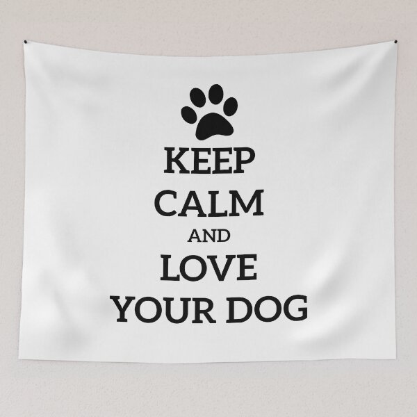 Item preview, Keep Calm Dog Love Paw designed and sold by Naohiro.
