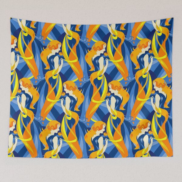 Item preview, Maximum tulip scent - orange-blue designed and sold by kobyakov.