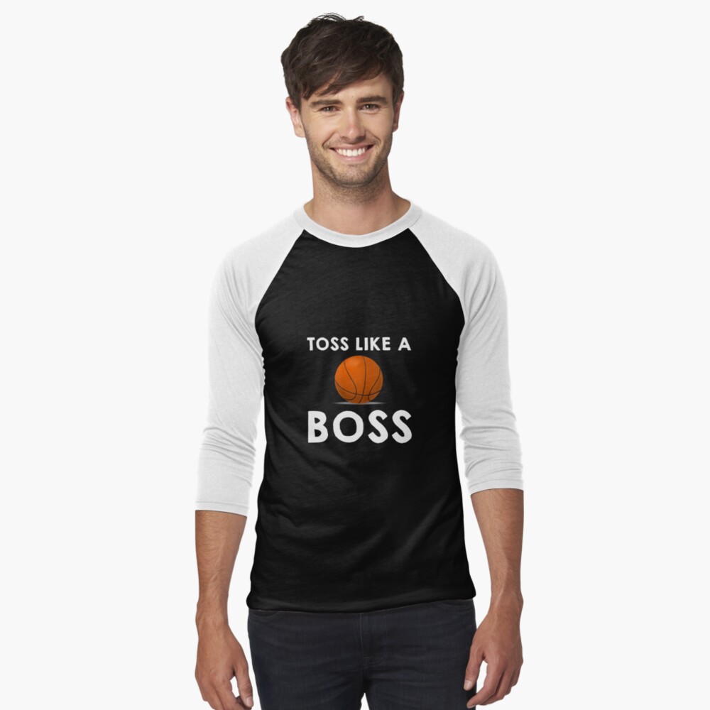 Basketball Toss Like a Boss Sports  Kids T-Shirt for Sale by