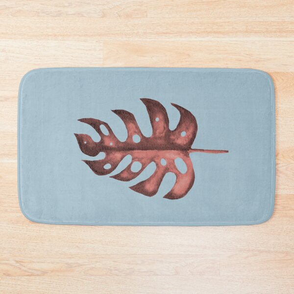 Item preview, Red Monstera Leaf designed and sold by zibziby.