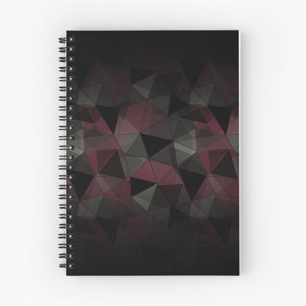 Item preview, Abstract geometric pattern. Red, black, grey triangles. designed and sold by marinaklykva.