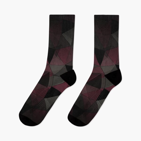 Item preview, Abstract geometric pattern. Red, black, grey triangles. designed and sold by marinaklykva.