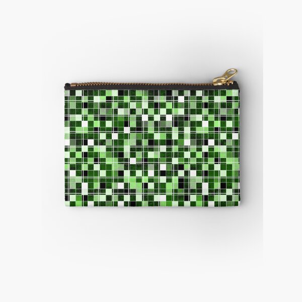 Item preview, Grey, white, black, green, mint mosaic. designed and sold by marinaklykva.