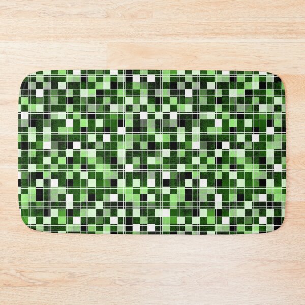 Item preview, Grey, white, black, green, mint mosaic. designed and sold by marinaklykva.