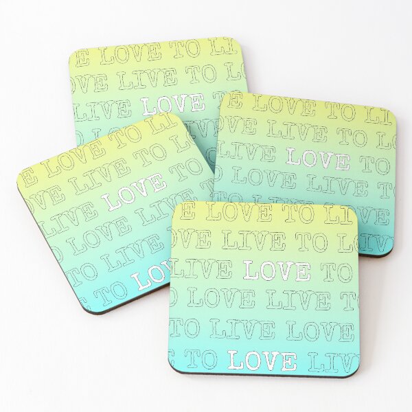 Item preview, Love to live, live to love designed and sold by Happyoninside.