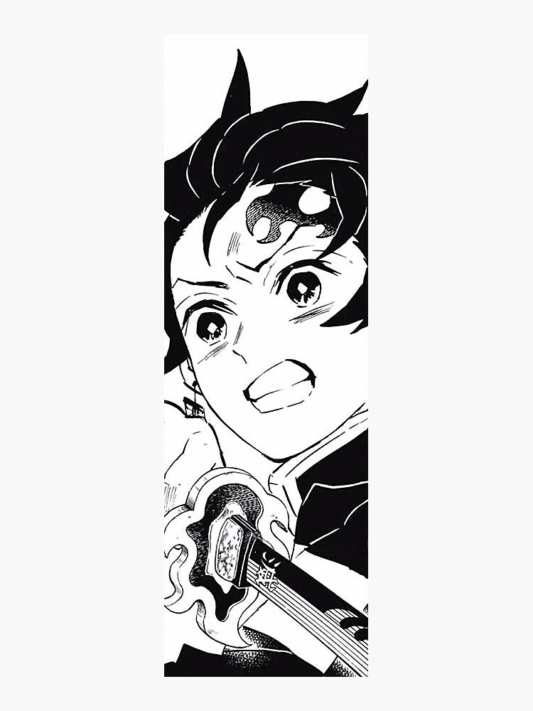 "Tanjiro " Sticker by Fox09 | Redbubble