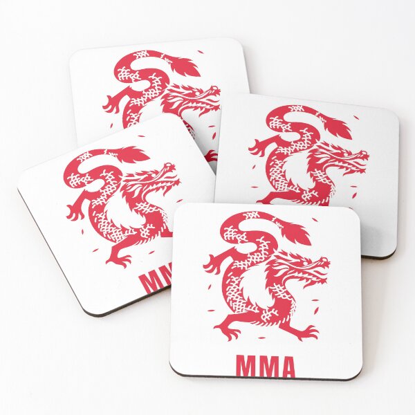 Item preview, Red Dragon MMA Mixed Martial Arts Design designed and sold by HermoTees.
