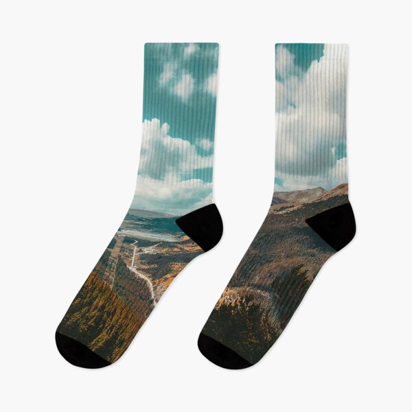Item preview, High Above // Teal Blue Sky Autumn Fall Color Woodlands in Colorado designed and sold by catbyrdcolorado.