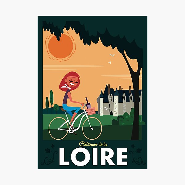 Item preview, Chateaux de la Loire poster designed and sold by GAGodel.