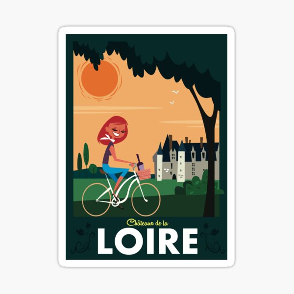 Artikel-Vorschau von Plakat „Schlösser der Loire“, designt und verkauft von GAGodel.