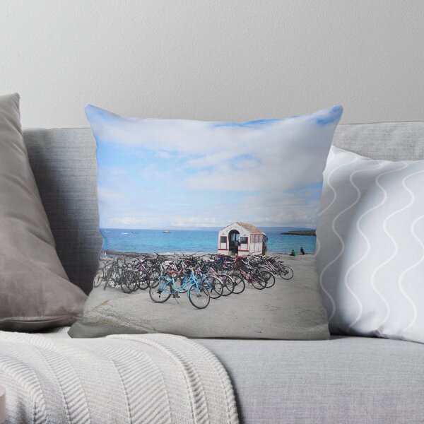 Inis Oirr, Aran Islands, Ireland Throw Pillow