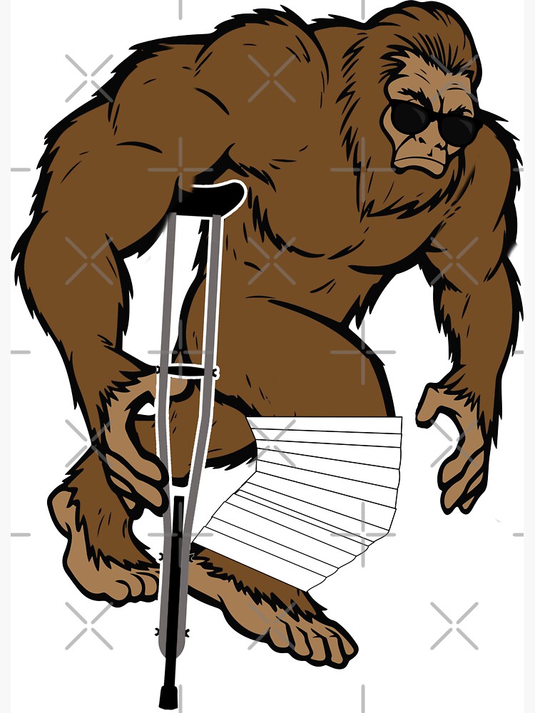 Bald Bigfoot Magnetic Drawing Kit