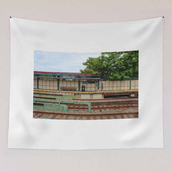 Item preview, Avenue J Subway Unusually Deserted designed and sold by BritishYank.