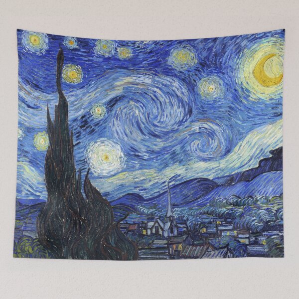 Item preview, Vincent Van Gogh - Starry Starry Night designed and sold by craftdesktop.