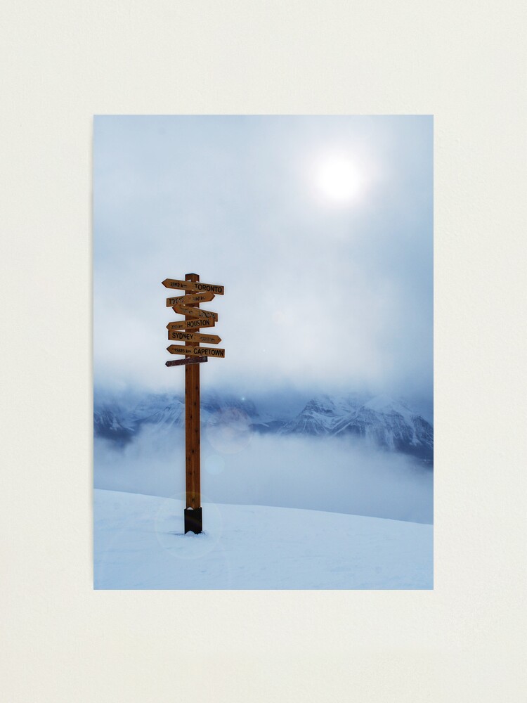 Alternate view of Top of the World Photographic Print